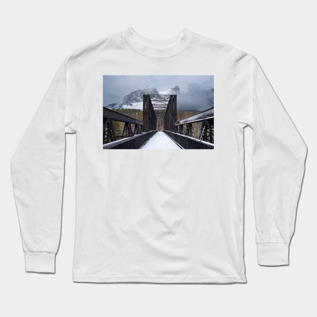 Canmore Old Bridge Long Sleeve T-Shirt by bkbuckley